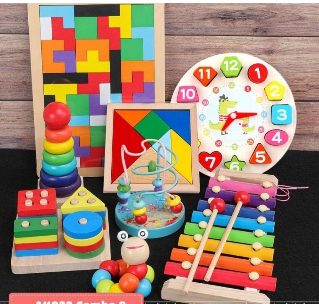 Đồ chơi thông minh - combo 8 món
