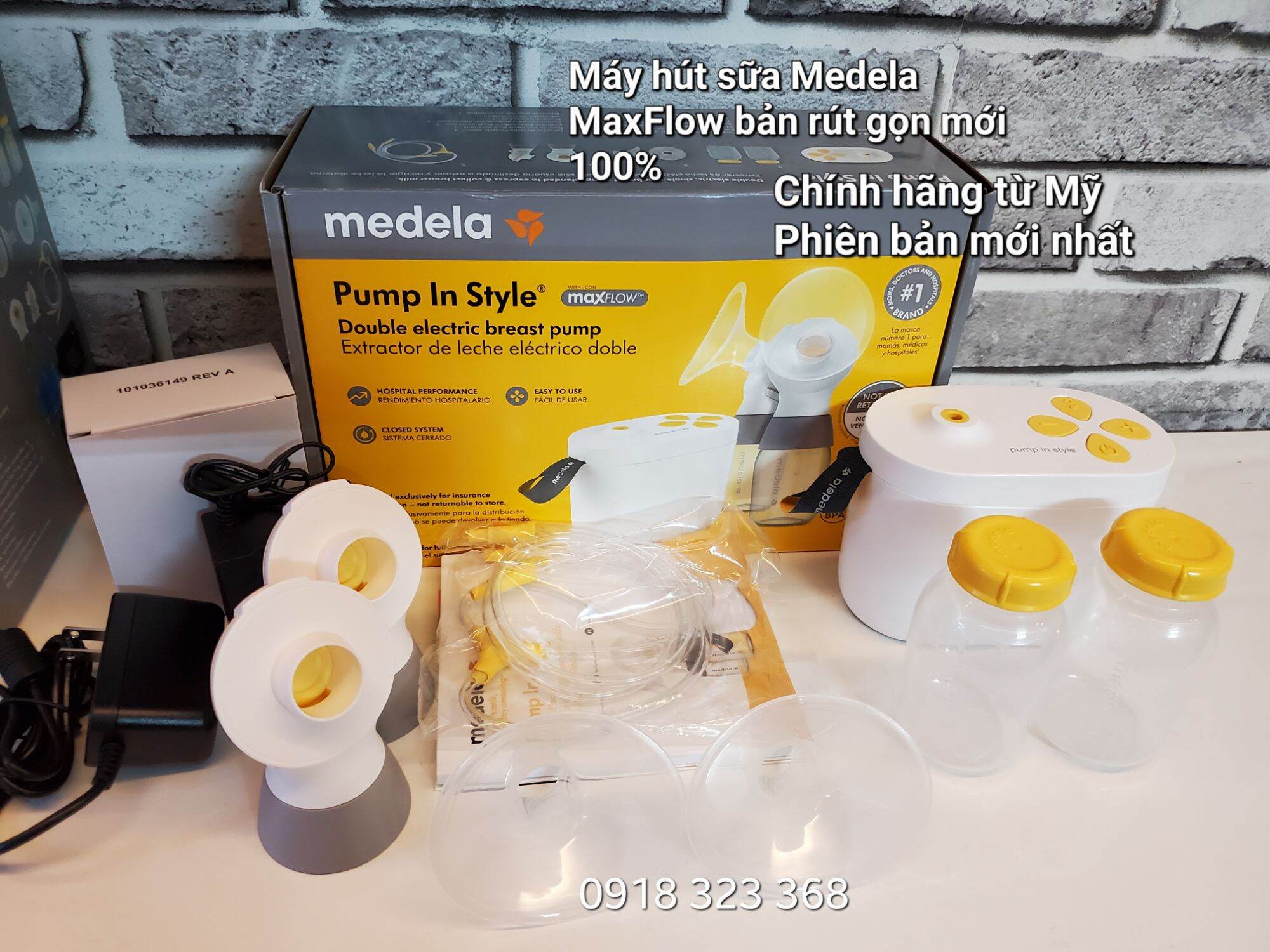 Máy hút sữa Medela MaxFlow bản rút gọn mới 100%