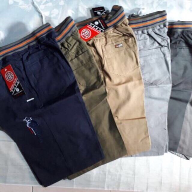 Quần Sọt Kaki Nam Lưng Thun LD10
