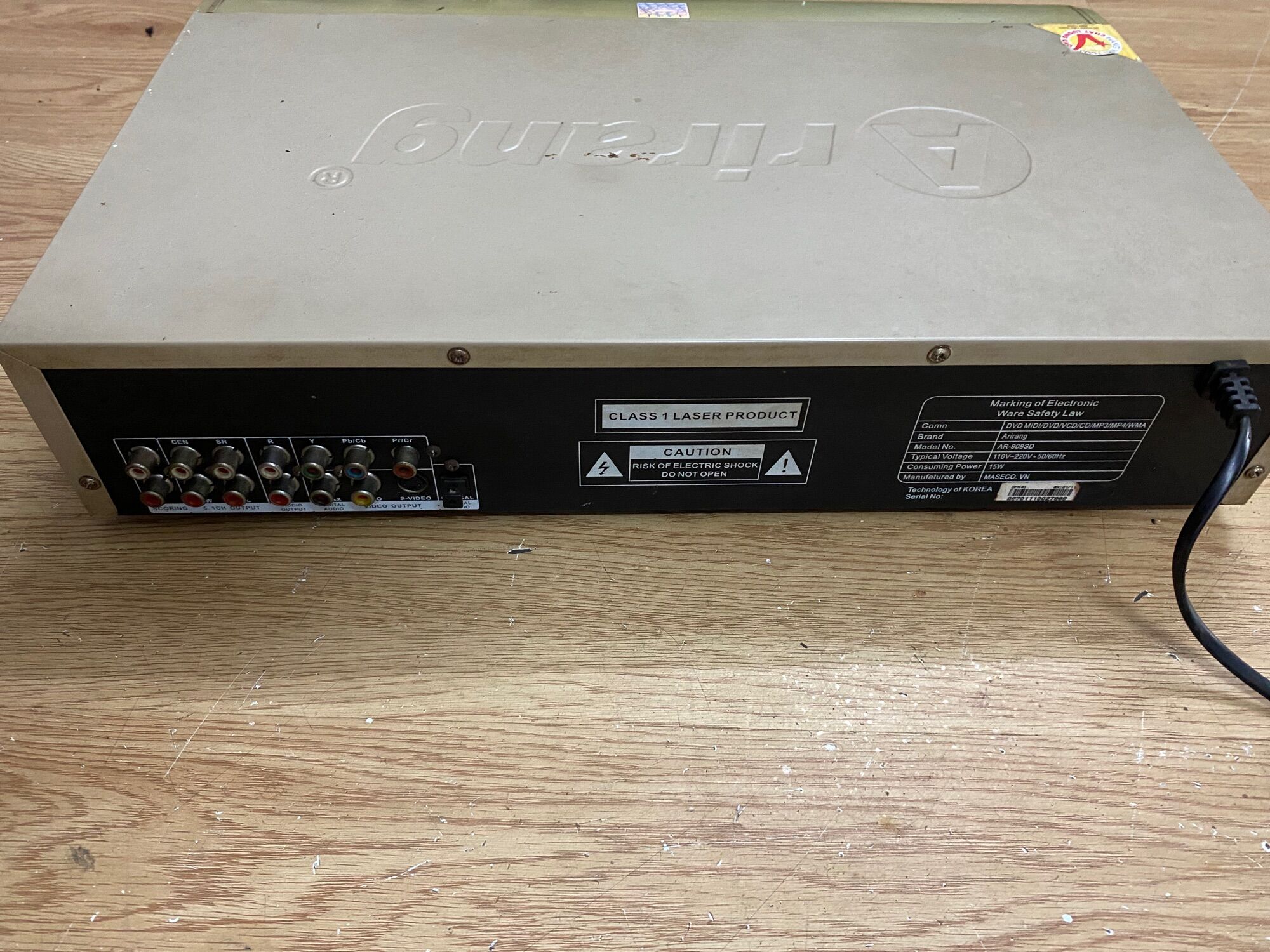 Đầu đĩa Arirang Midi , dvd , vcd , dvd karaoke