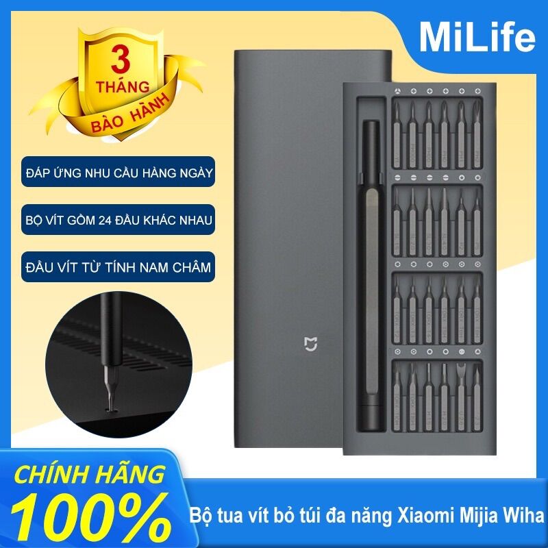 Bộ tua vít bỏ túi đa năng Xiaomi Mijia Wiha - Bộ tua vít đa năng Xiaomi Mijia Wiha