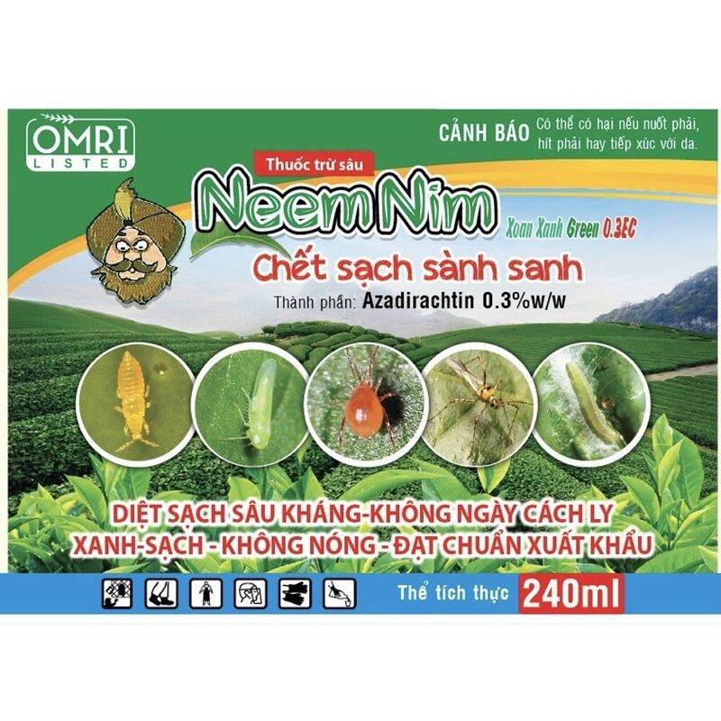 CHẾ PHẨM TRỪ SÂU SINH HỌC NEEMNIN  ẤN ĐỘ