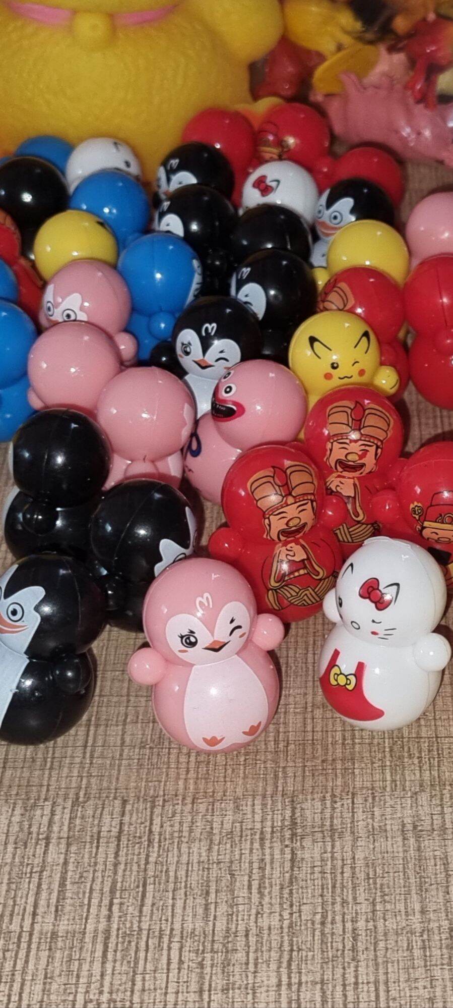 lật đật mini 10 con màu ngẫu nhiên