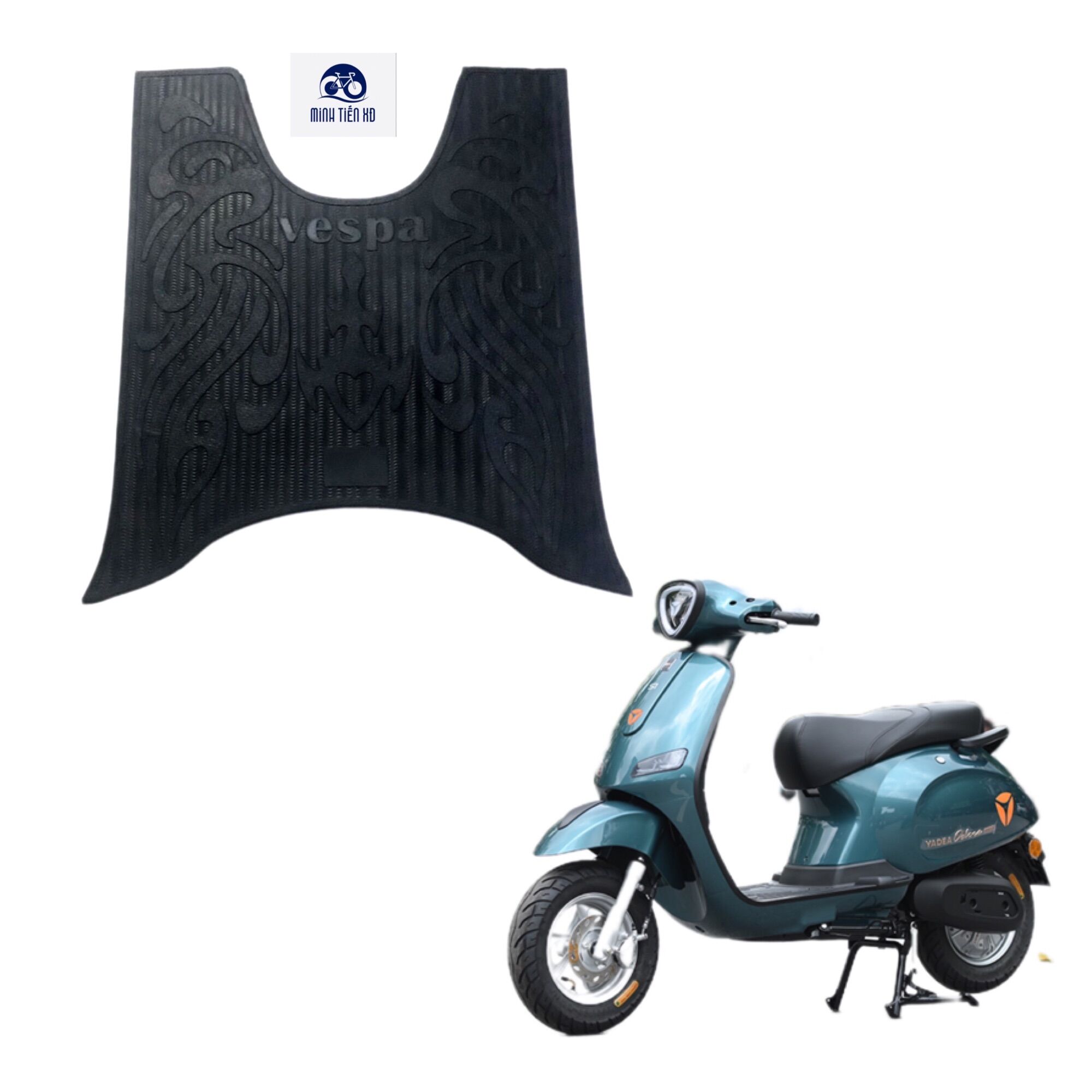Thảm để chân cao su vespa