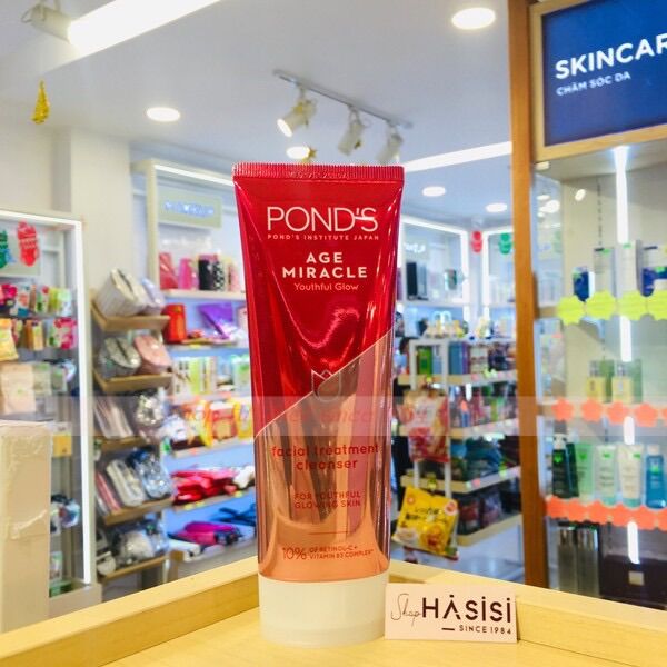 Sữa Rửa Mặt Ponds Chống Lão Hóa Age Miracle (100g)