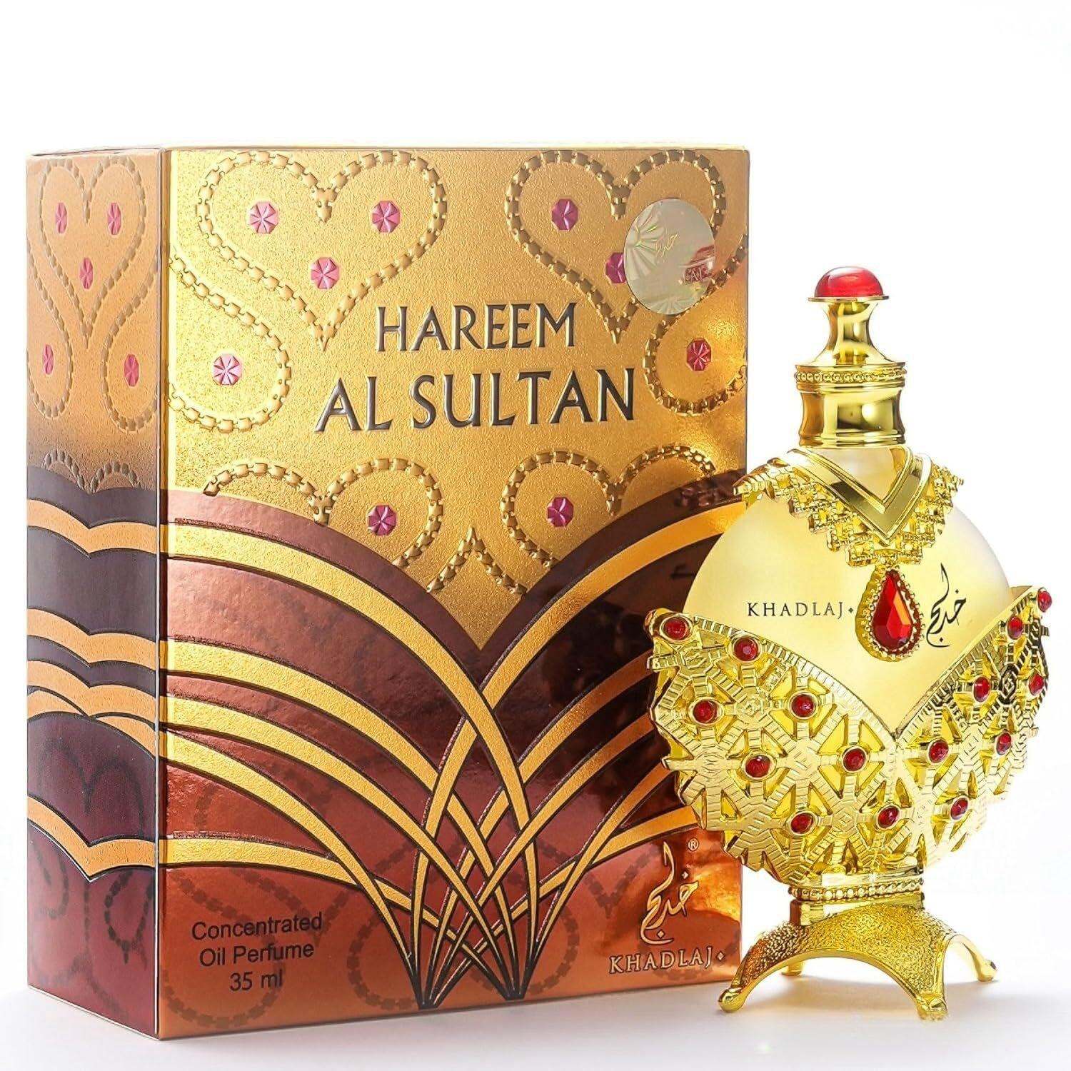 Hareem Al Sultan Long-lasting Perfume for Women High-class Dubai Essential Oil Perfume 35ml/12ml Princess Gold Red Queen Gold