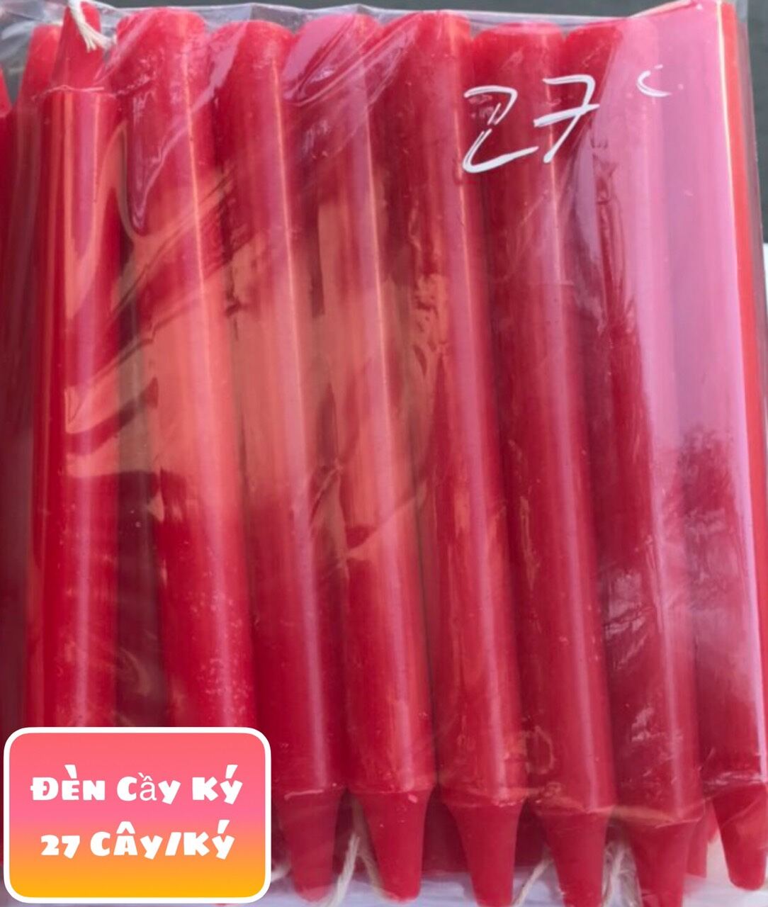 Đèn cầy ký/Nến nhiều size lớn nhỏ (1 kg)