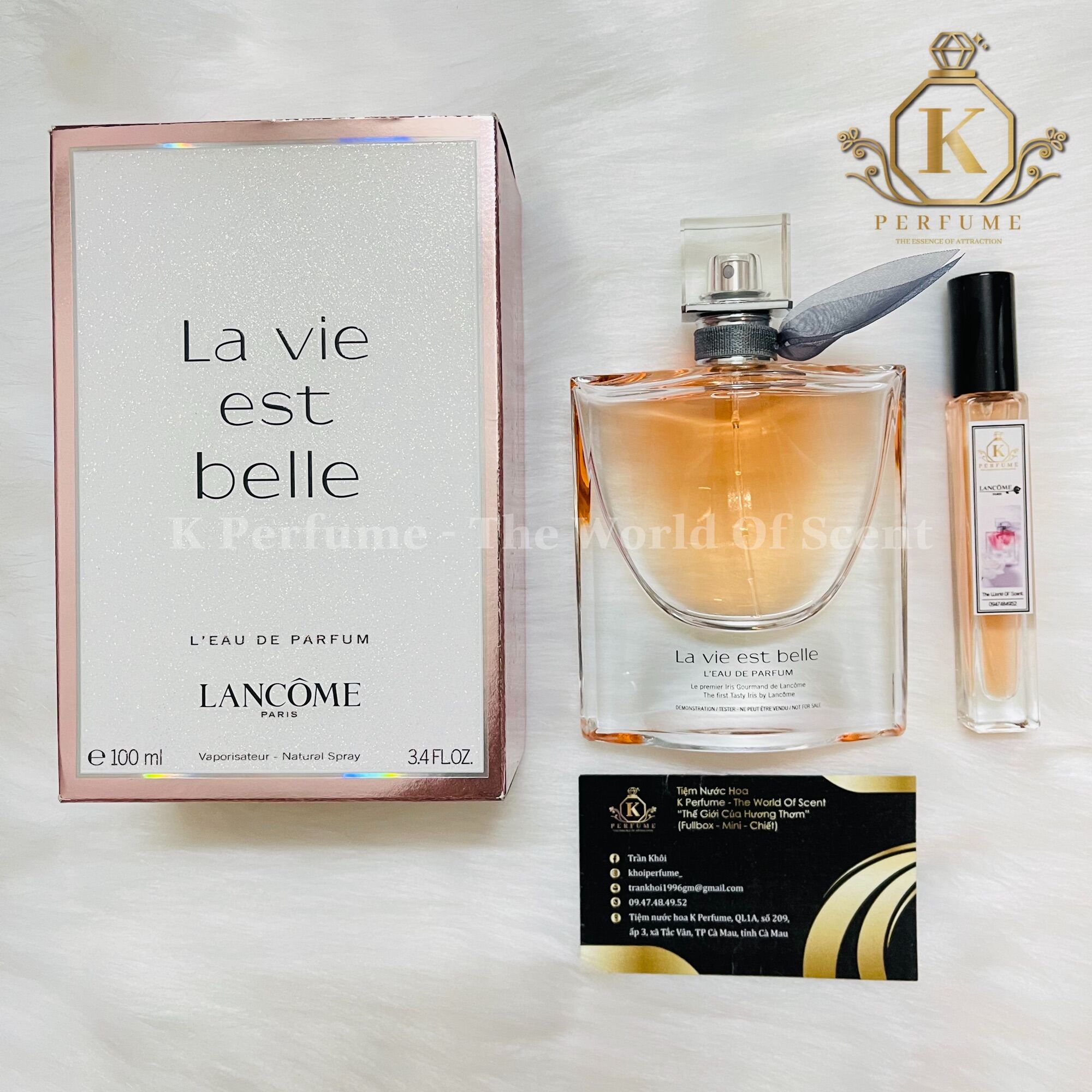 [K - Perfume Chính Hãng] Nước Hoa Nữ Chiết 5Ml 10Ml 20Ml - Lancome La Vie Est Belle