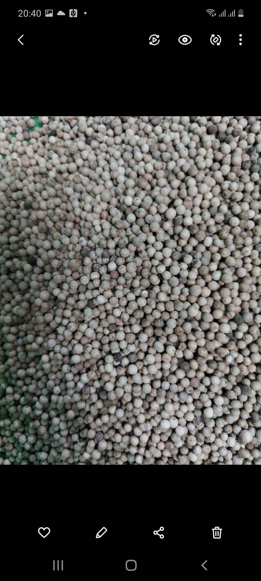 tiêu sọ xám đặc biệt 1kg