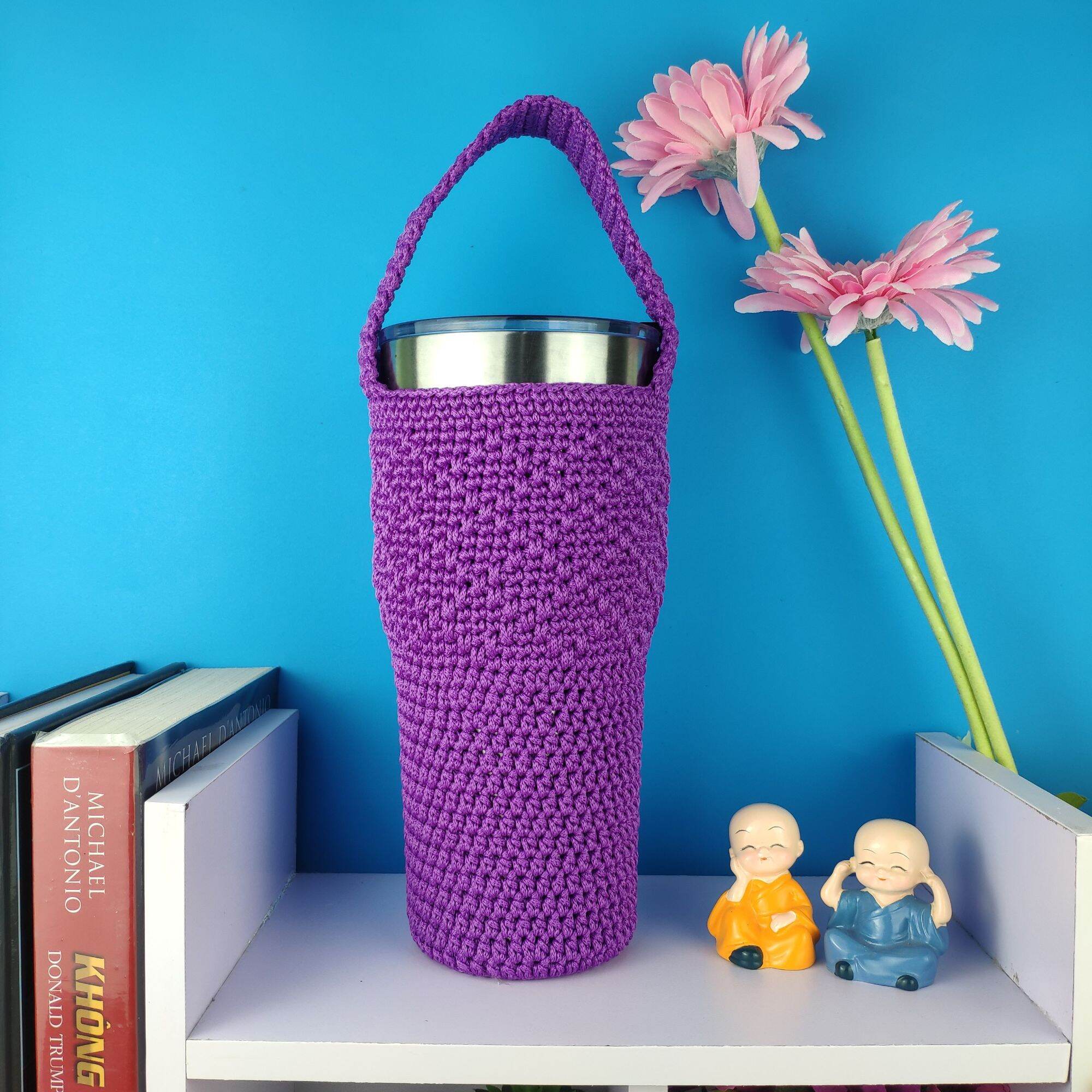 Túi đựng ly giữ nhiệt size 900ml handmade