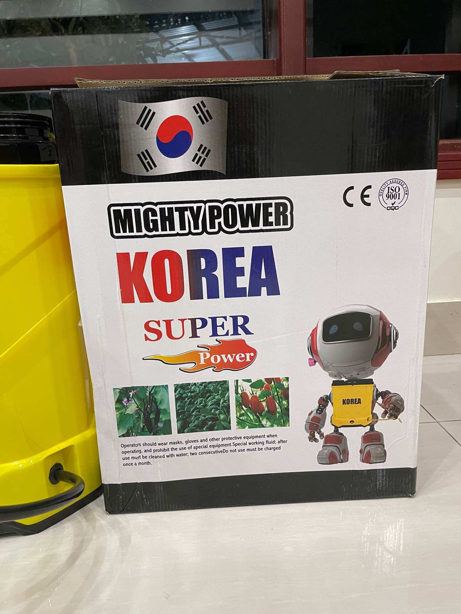 Bình Xịt Điện Korea 10Ah -20L Công Nghệ Nhật Bản