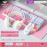 AULA | Bộ Bàn Phím Cơ Có Dây Cho Gaming và Văn Phòng