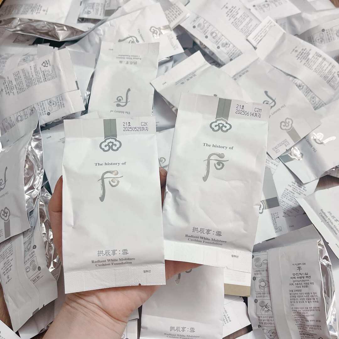 Lõi Phấn Nước Thay Thế Whoo Dưỡng Trắng Chống Lão Hóa Spf50+/Pa+++