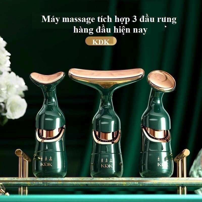 Máy Massage Đa Chức Năng 3 Đầu Thay