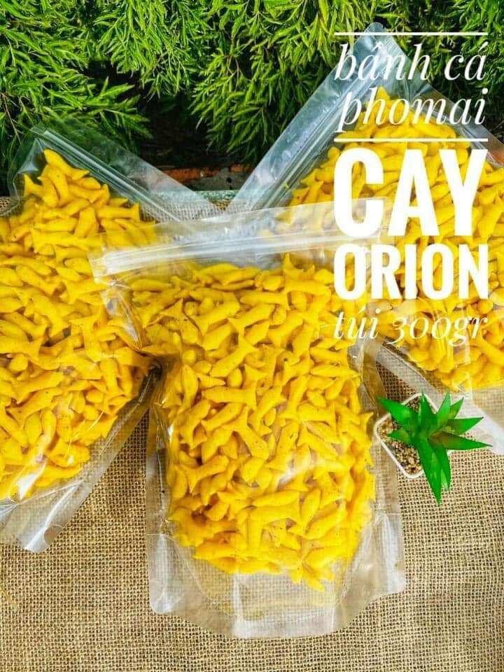 Bánh cá orion vị phô mai cay 500g