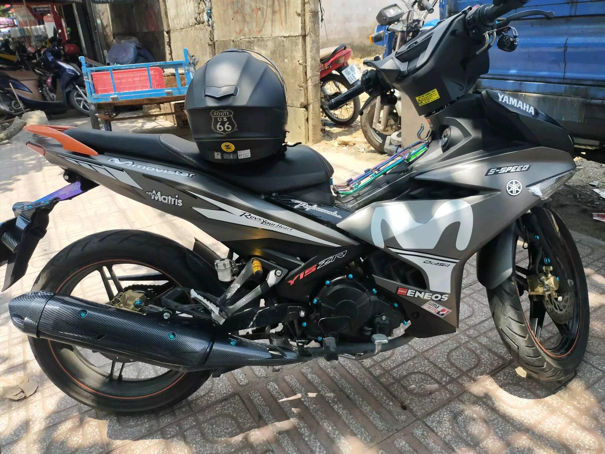 Combo 2 bịch nút chụp ốc màu xe máy