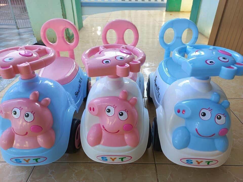 xe chòi chân heo papa