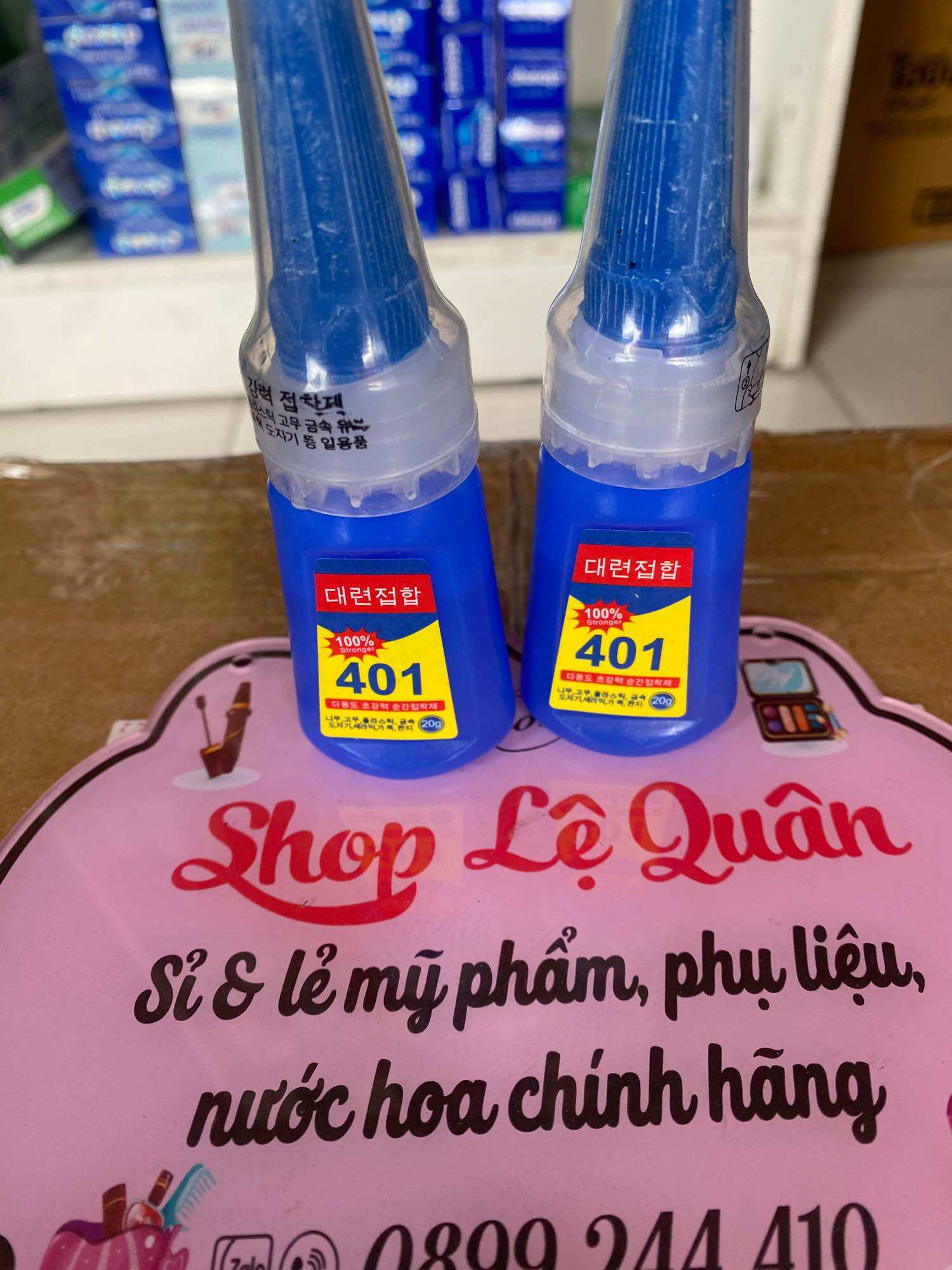 Keo 401 gắn móng siêu chắc siêu bền