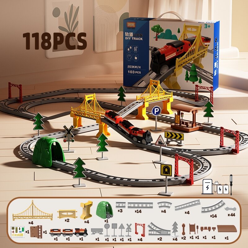 Letop Baby | Đồ Chơi Tàu Hỏa Cho Bé Trai 3-6 Tuổi
