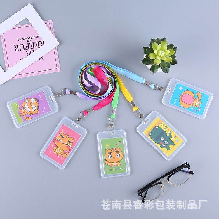 Bộ dây + hộp đựng thẻ học sinh,nhân viên văn phòng