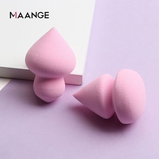 Bông Mút Tán Kem Nền Maange Hồng