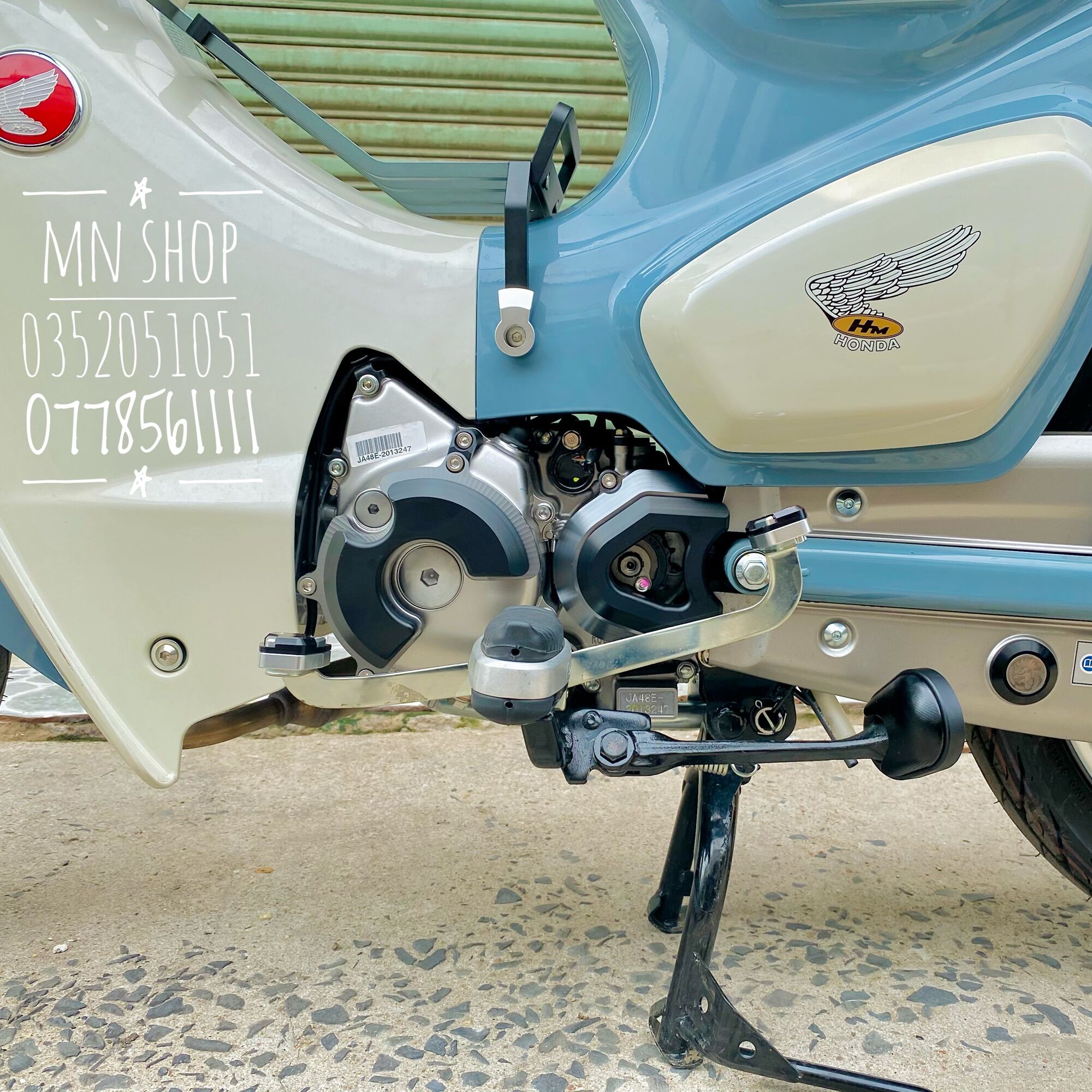 ỐP CHÂN CHỐNG BIKERS PHỤ KIỆN SUPER CUB 125