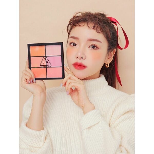 Bảng má hồng 3CE 6 ô Pro Multi Blush Color Palette