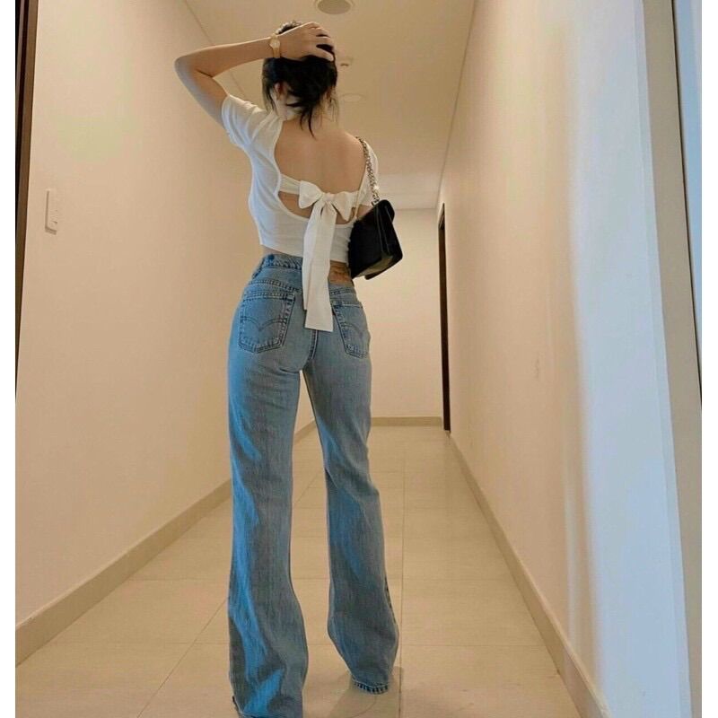 [Mã 2611THTRANG100K hoàn 10% xu đơn 99K] ÁO CROPTOP CỘT HỞ LƯNG GỢI CẢM A59