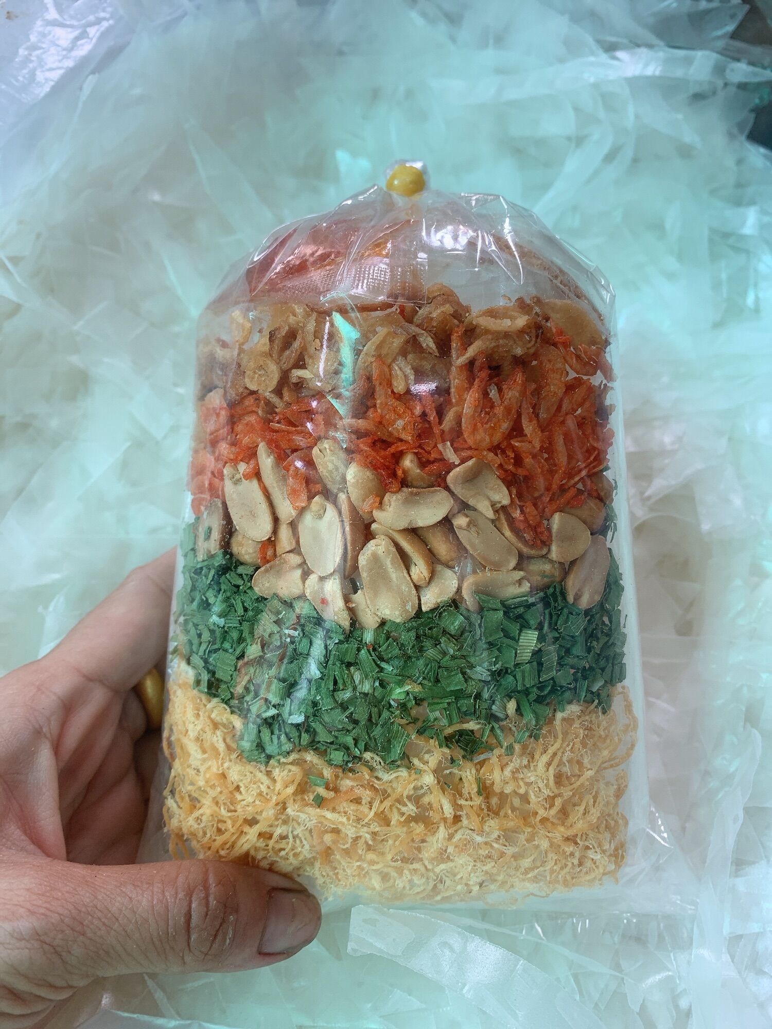 Bánh tráng tự trộn  thập cẩm