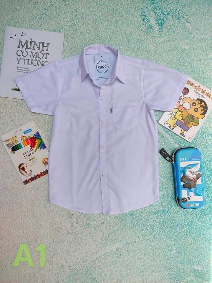 Bộ Đồng phục học sinh nam áo sơ mi trắng & quần short , bộ Đồng phục học sinh nam áo sơ mi trắng & quần tây dài