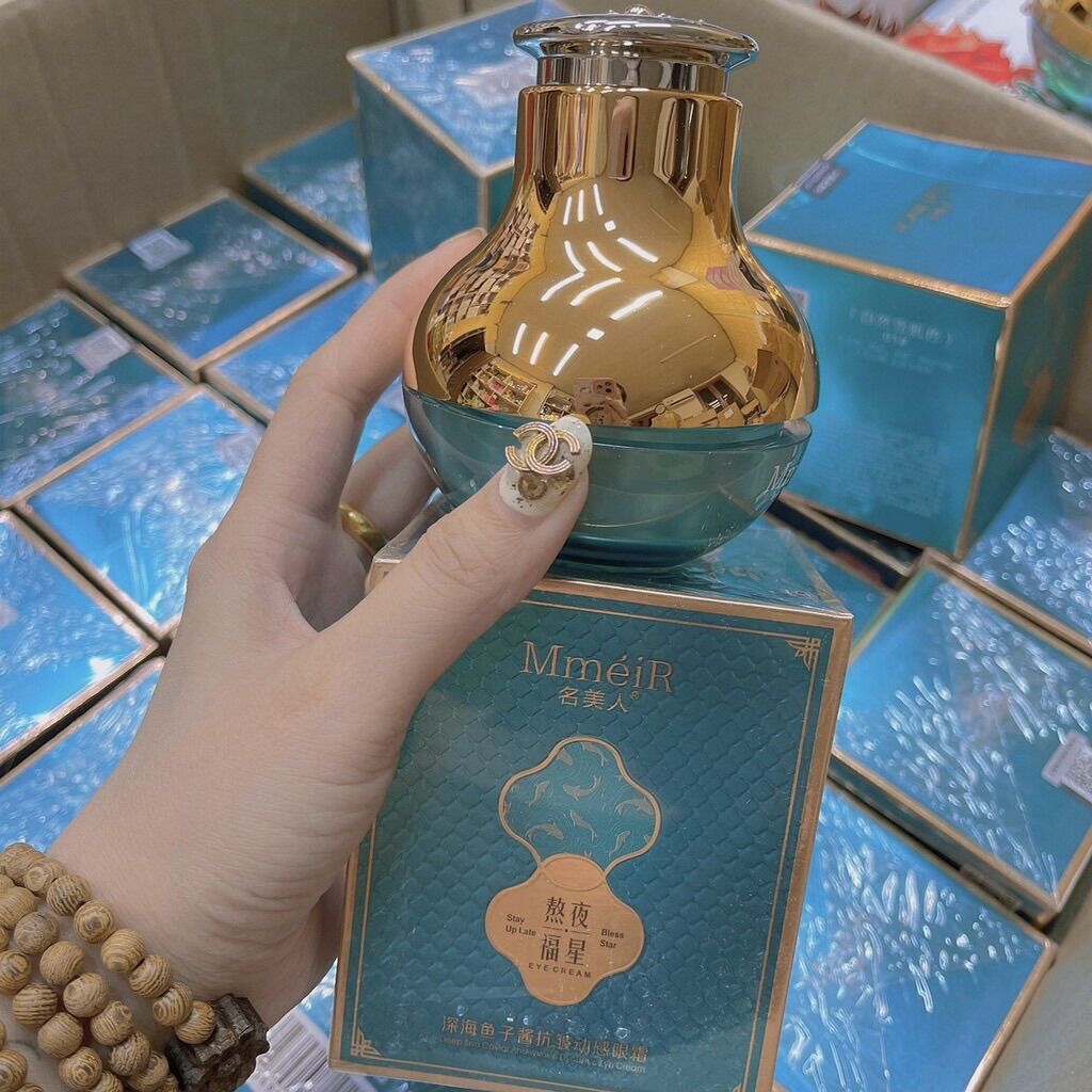Kem dưỡng kèm máy matxa đẩy tinh chất MmÉiR làm đẹp kèm dụng cụ máy đẩy tinh chất tặng kèm 1 chống nắng
