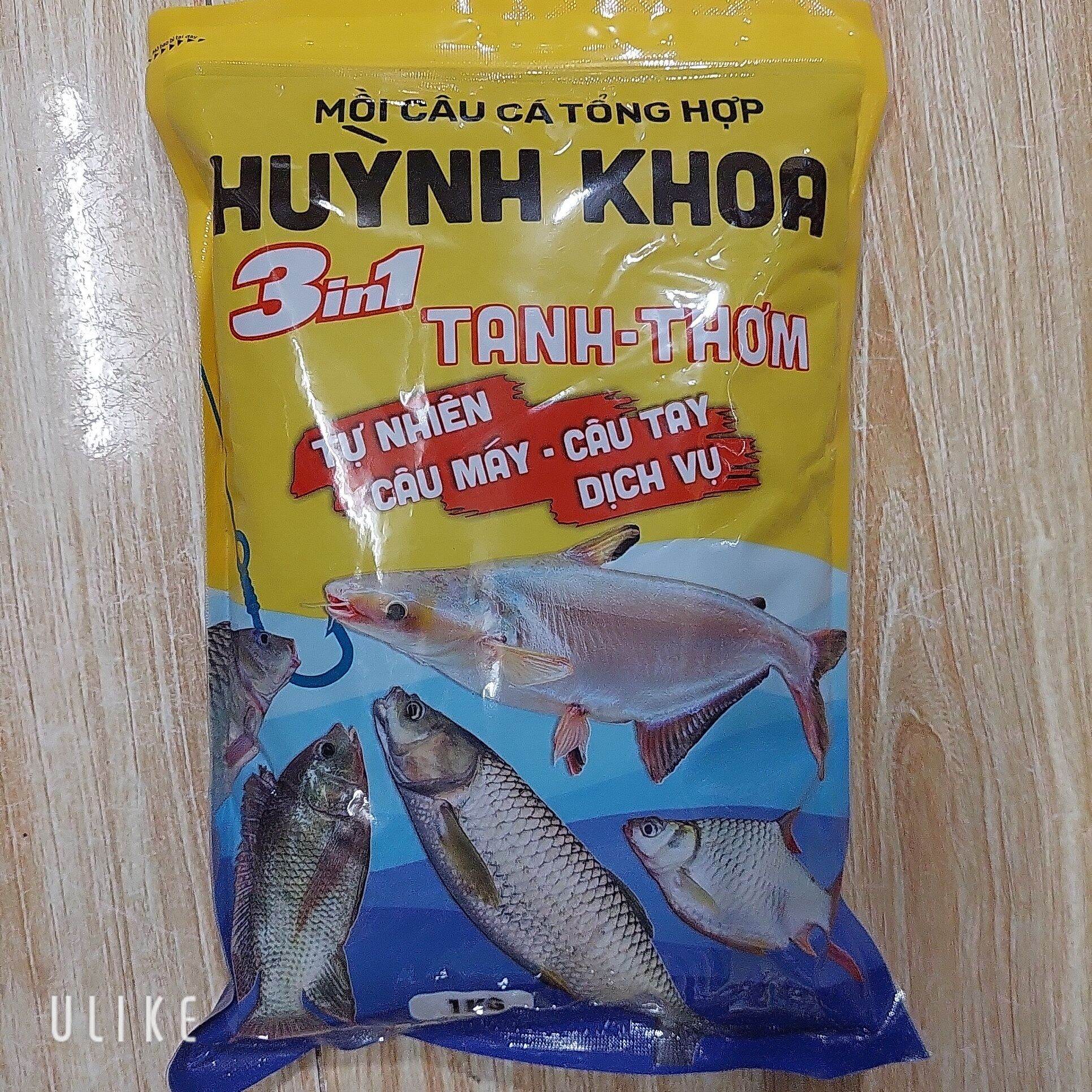 Cám câu cá huỳnh khoa tanh-thơm gói 1kg