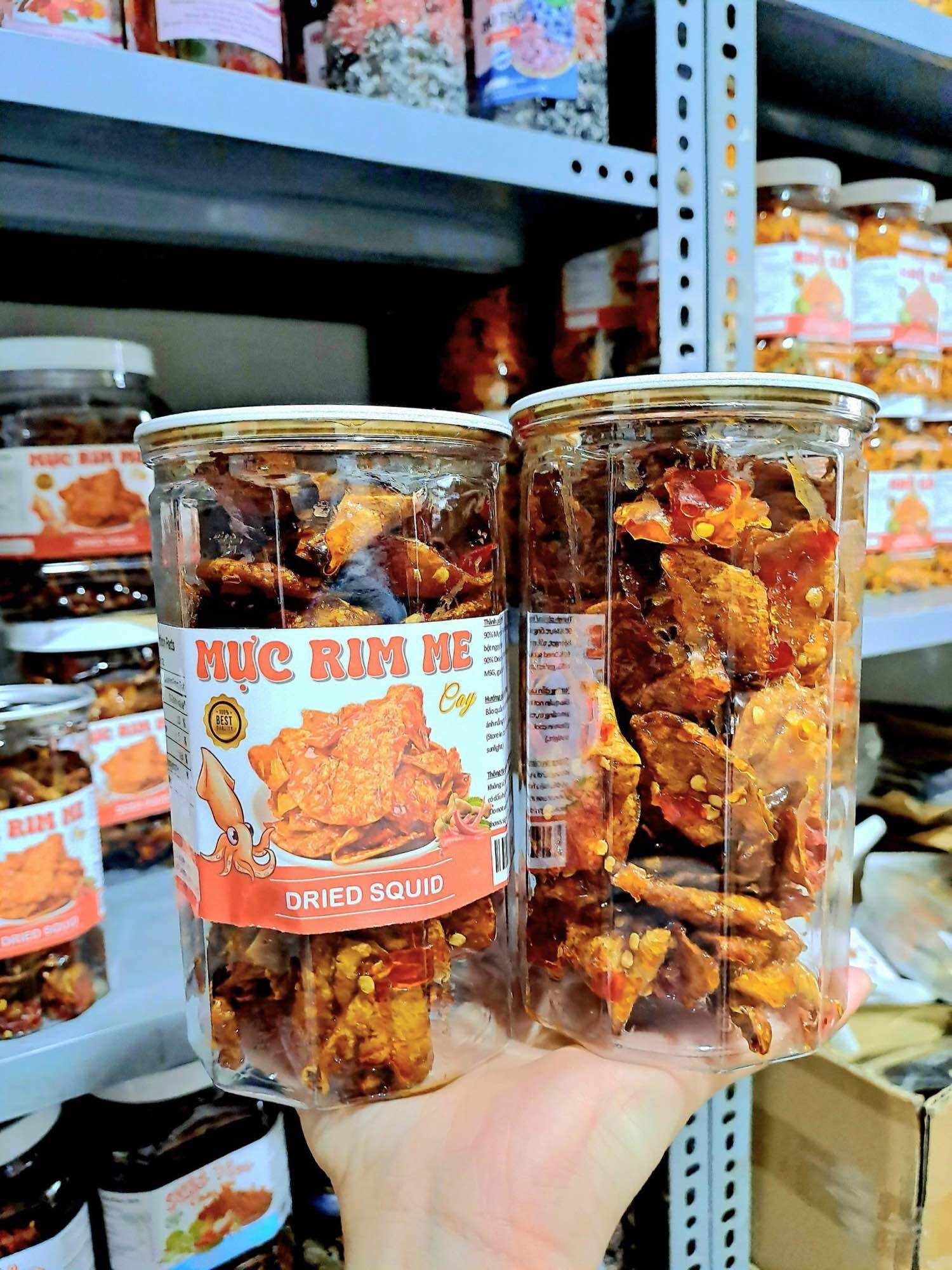 Mực rim me cay thơm ngon ăn vặt 250g