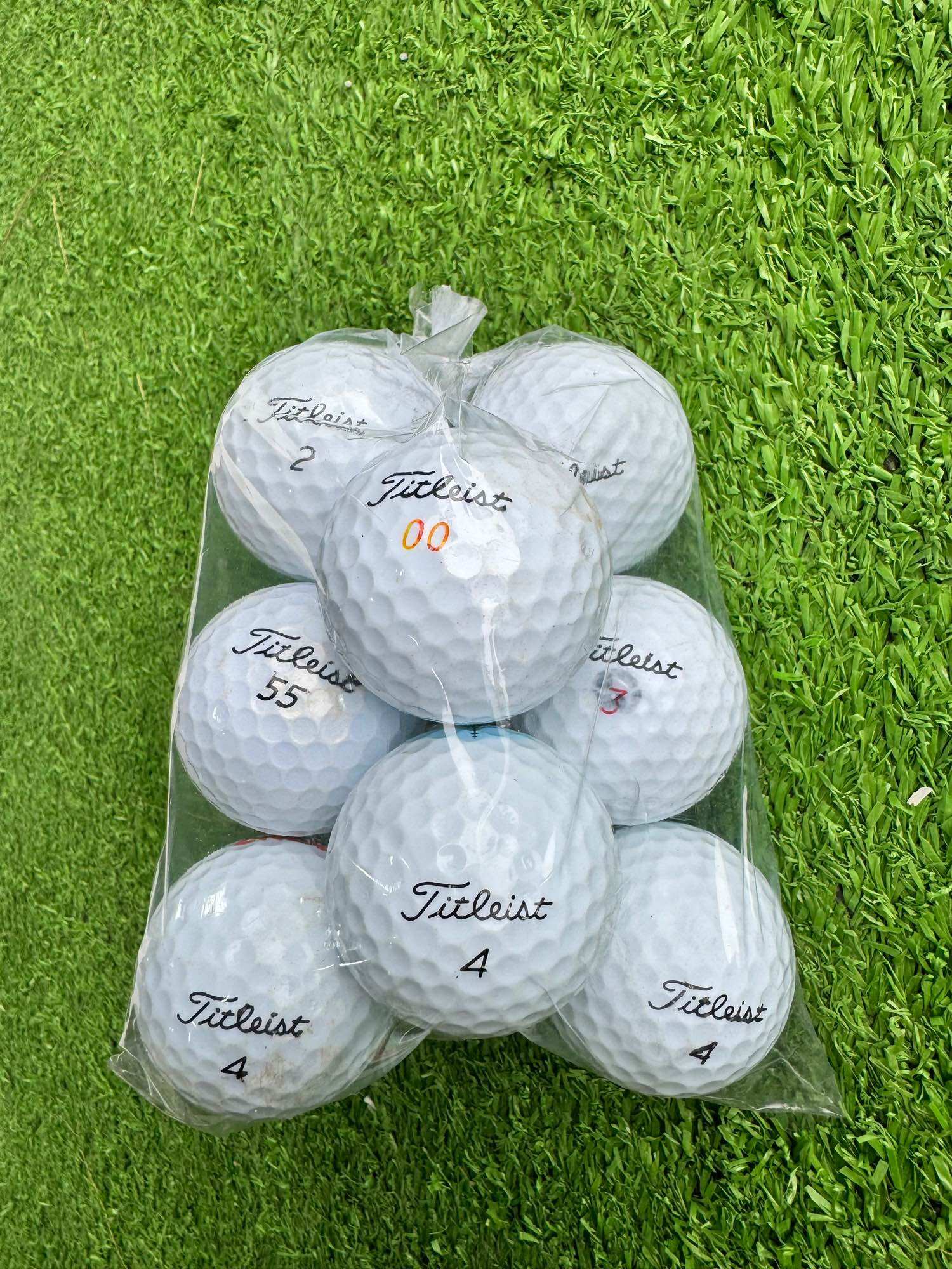 (combo 10 quả) Bóng Golf Titleist NXT TOUR, VELOCITY độ mới 98%