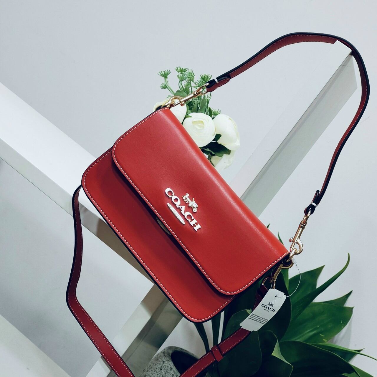 Coac.h Brynn Shoulder Bag da thật siêu sang chảnh