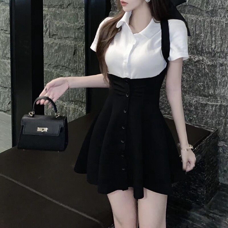Set áo thun kèm yếm