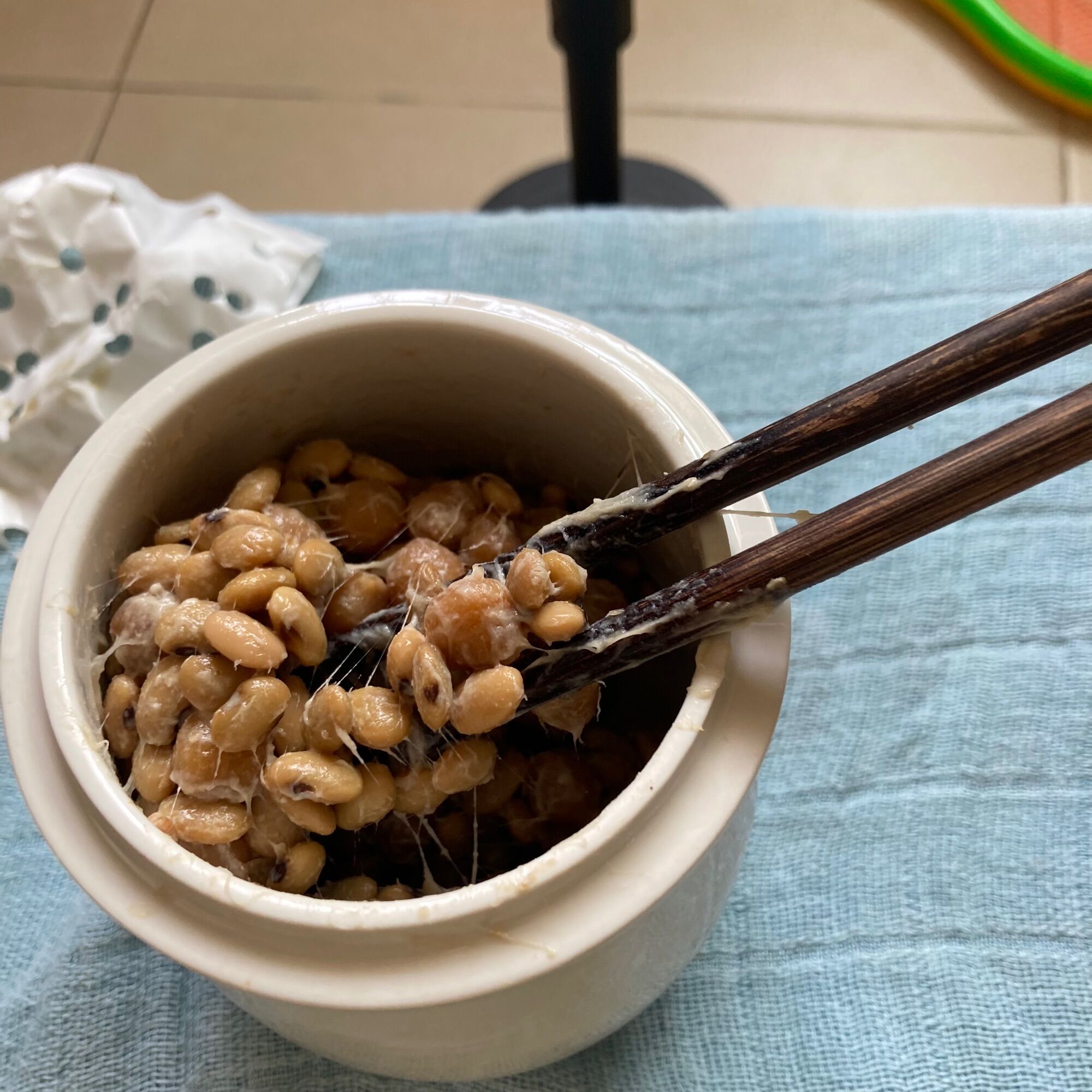 Men làm Natto tươi Anphaco (Đậu tương, đậu nành lên men kiểu Nhật Bản) - lọ 9 gram