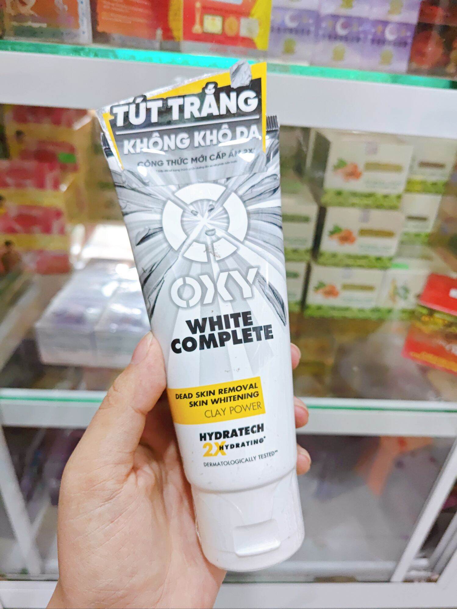Sữa rửa mặt oxy white complete 100g - sáng da, không gây khô da