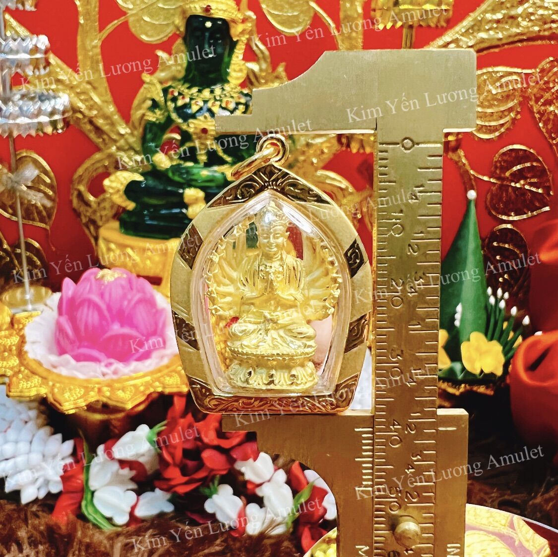 Mặt dây chuyền phật thiên thủ thái lan