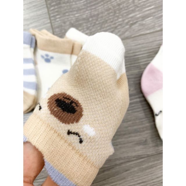 Set 5 đôi tất/ vớ cho bé sơ sinh đên 1 tuổi