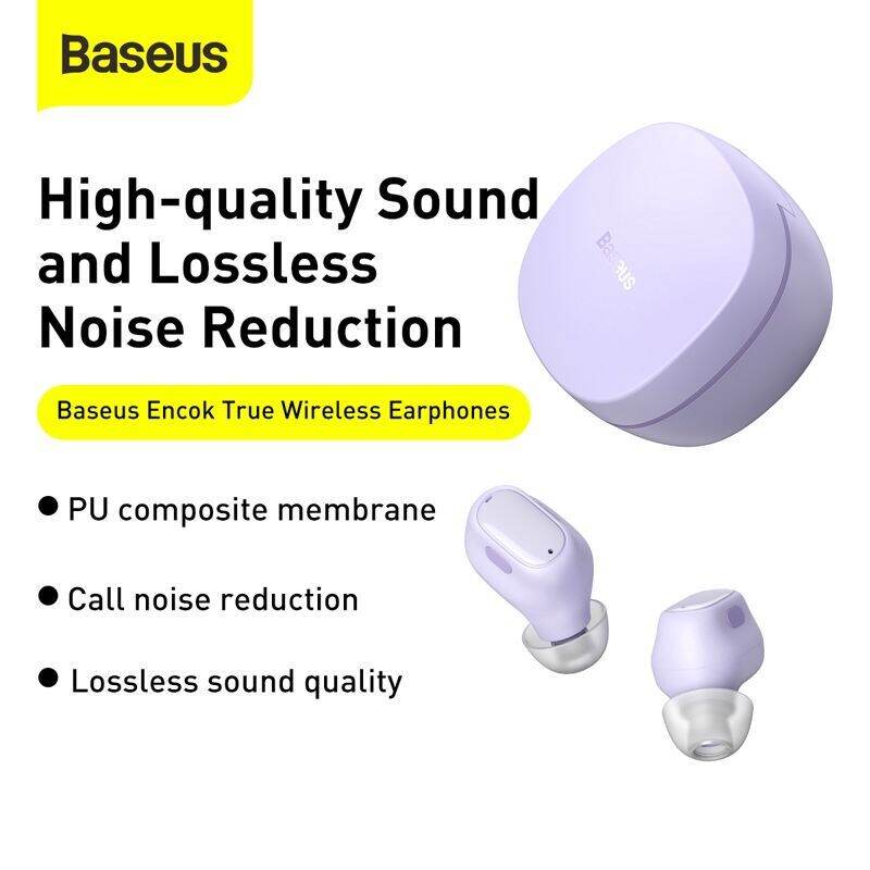 Tai Nghe Bluetooth 5.0 Baseus WM01 TWS Chống Ồn
