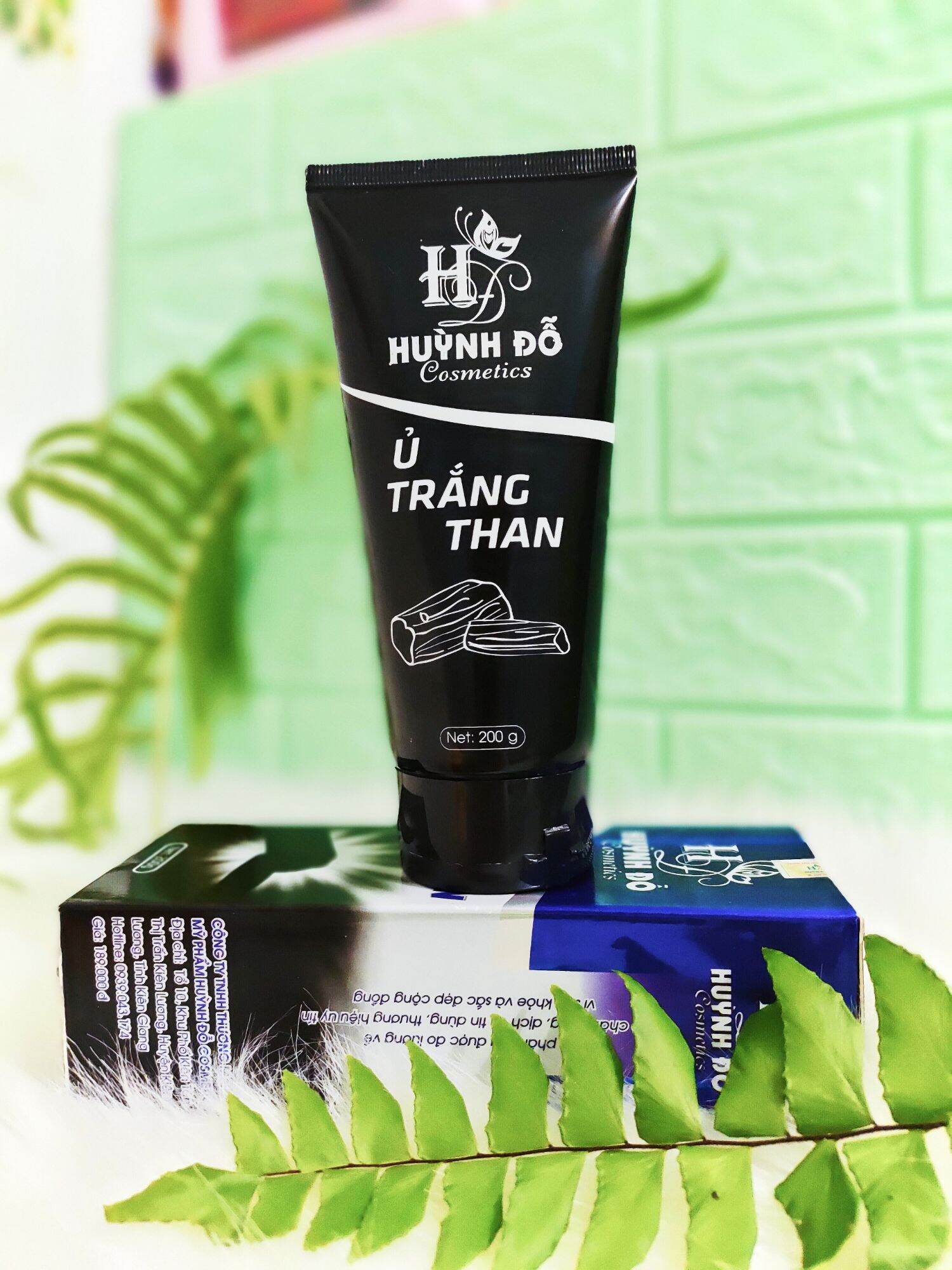 ủ than dưỡng da huỳnh đỗ