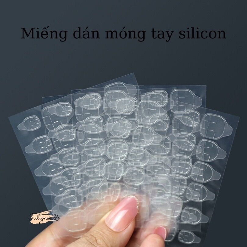 Combo 5 miếng dán móng tay silicon tạm thời