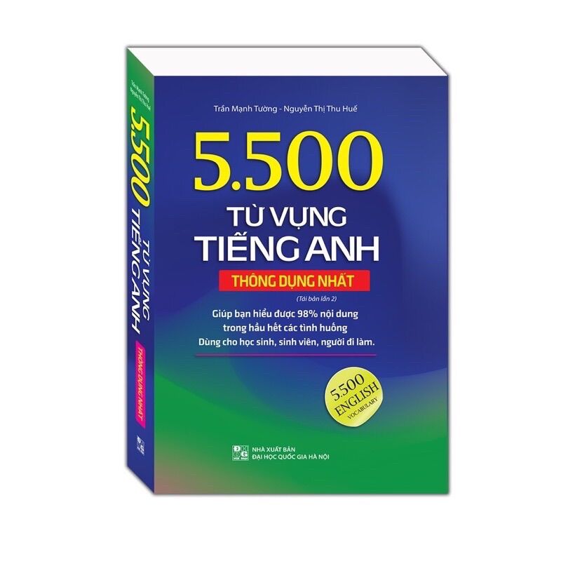 Sách 5500 Từ vựng tiếng anh thông dụng