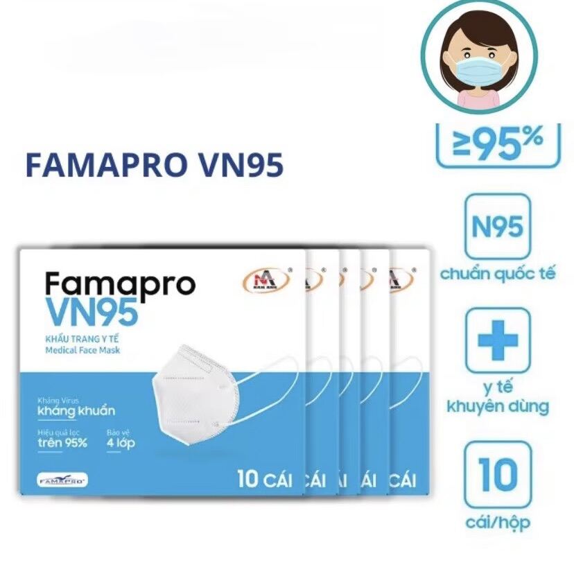 Khẩu trang FAMAPRO VN95