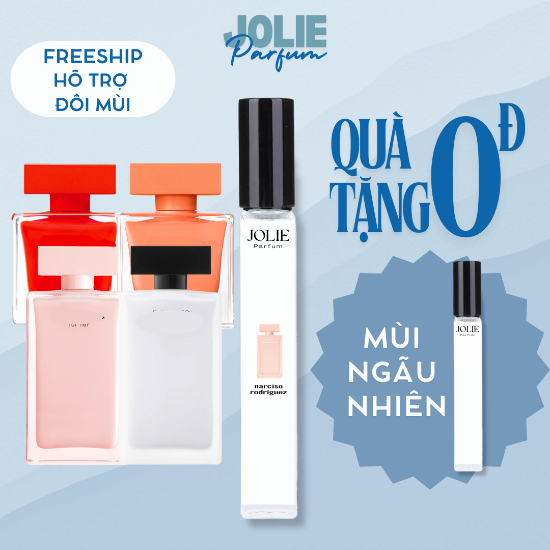 Nước hoa chiết nữ 10ml Narciso lưu hương cực lâu - Jolie Parfum
