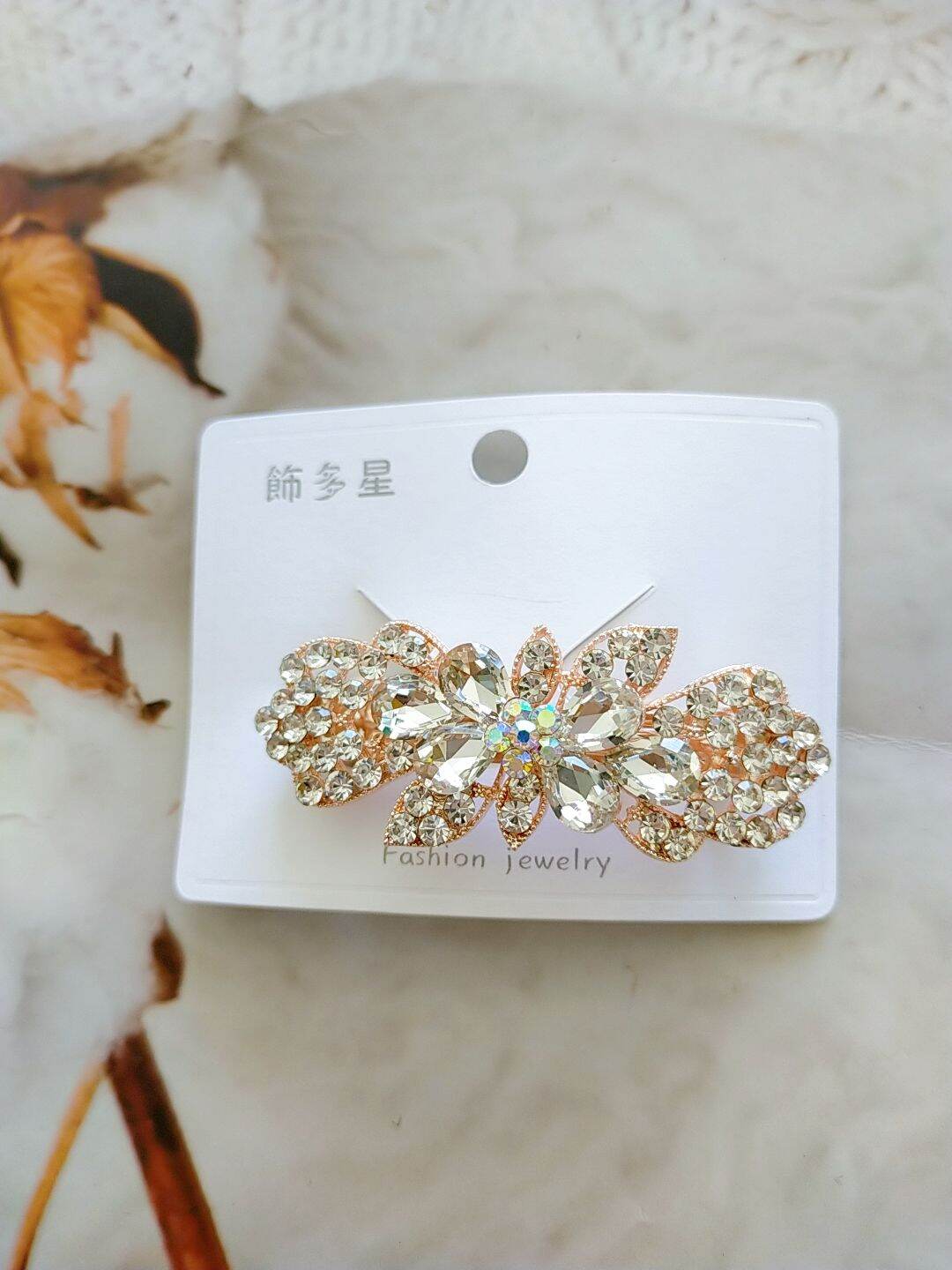 [HCM]KẸP TÓC ĐÍNH ĐÁ LẤP LÁNH(KẸP NỬA TÓC)