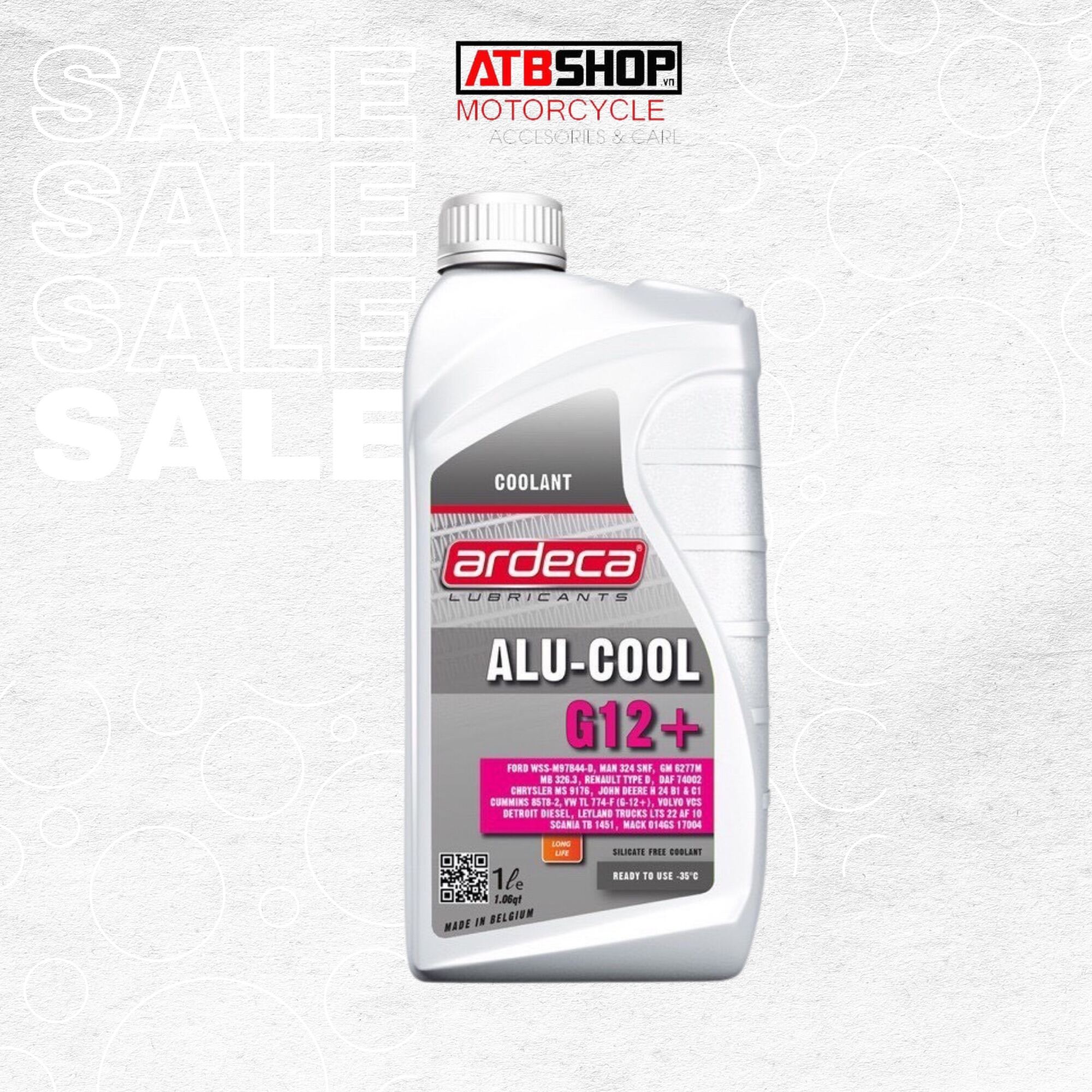Nước Làm Mát Động Cơ Ardeca G12+ Dung Tích 1000Ml