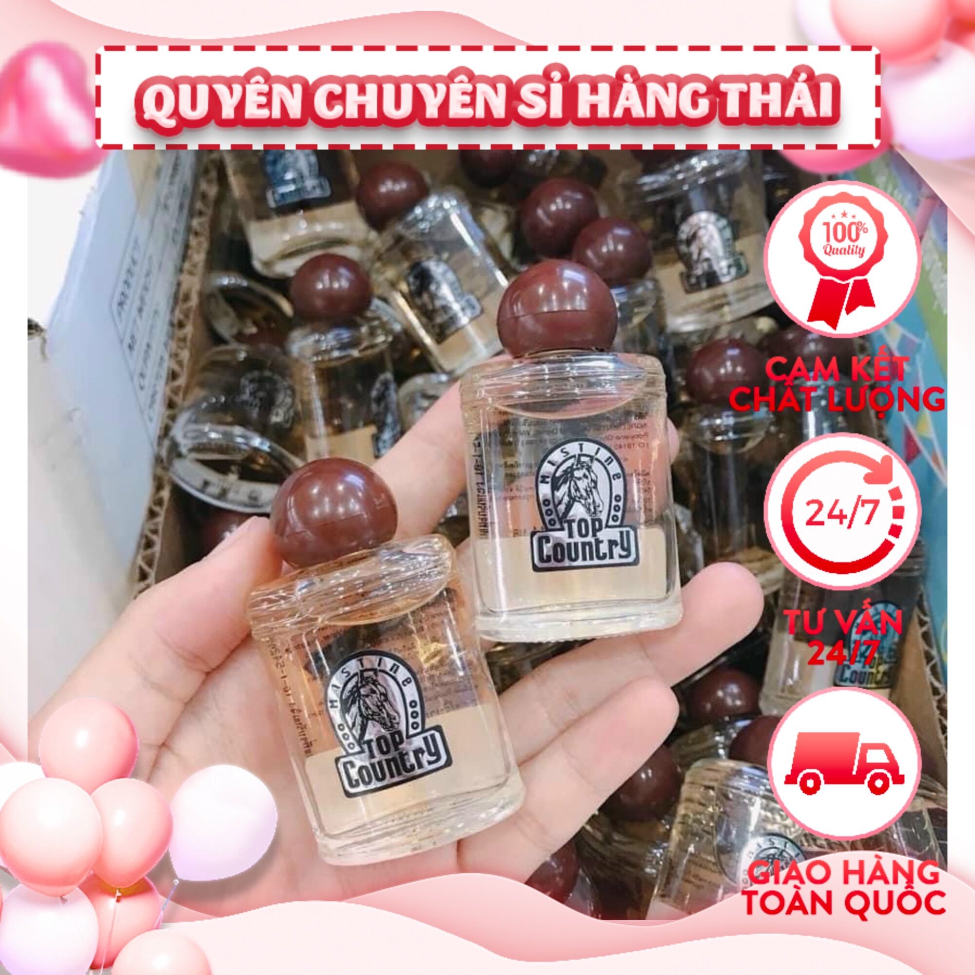 Nước hoa ngựa top country 15ml thái lan