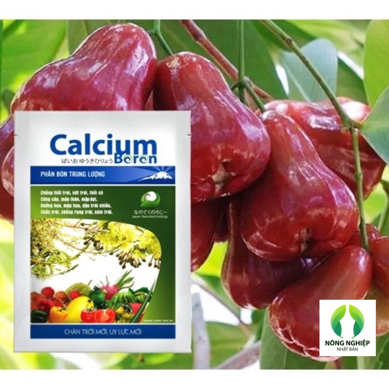 Phân bón trung lượng CALCIUM BORON ( Canxi Bo ) 25gr